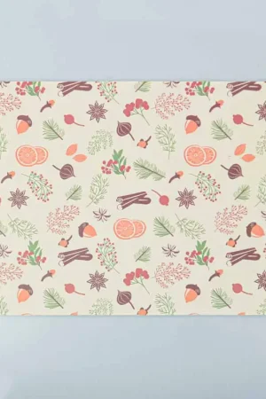 Marque Set de table de Automne beige